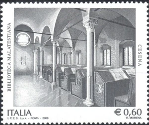 2008 italia repubblica Biblioteca Malatestiana MNH - Bild 1 von 1