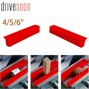 4"/5"/6" Magnetic Retention Vise Soft Jaw Pads Covers for Woodworking Plumbing - Picture 1 of 14