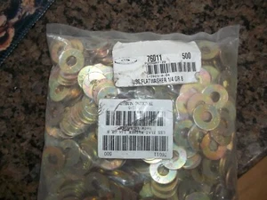 500 - uss flat washer grade 8    1/4 - Bild 1 von 1