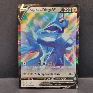 Origin Forme Dialga V 113/189 Astral Radiance Ultra Rare Full Art Pokemon - Picture 1 of 2