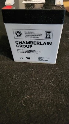 Chamberlain Liftmaster Battery Backup Replacement Battery OEM NEW - Image 1 of 4