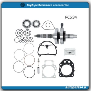 Kit de reconstrucción de pistón cigüeñal motor para Honda Foreman TRX500 2014-24 NA-10008 - Imagen 1 de 20