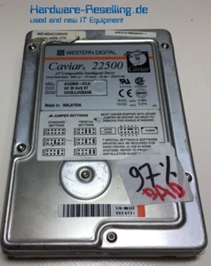 WD Caviar 2250 2559MB Ide 3,5 Pouces 5.4K RPM 256KB AC22500-07LA Rechange - Afbeelding 1 van 2