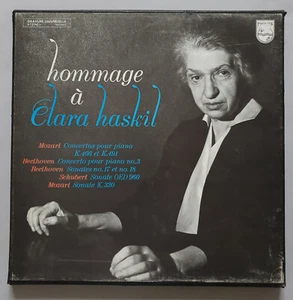 Philips - Clara Haskil - Hommage a Clara Haskil -  Autogramm von Arthur Grumiaux - Bild 1 von 6