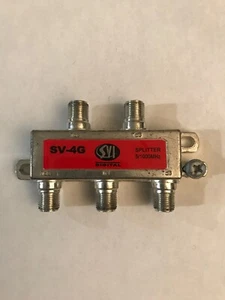 CommScope 4 Way Digital Splitter SV-4G 5-1000 MHz Coaxial Cable TV - Picture 1 of 2