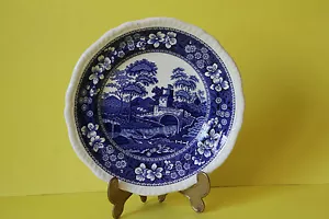 Spode Blue Tower Kuchenteller Teller 19,5 cm - Picture 1 of 1