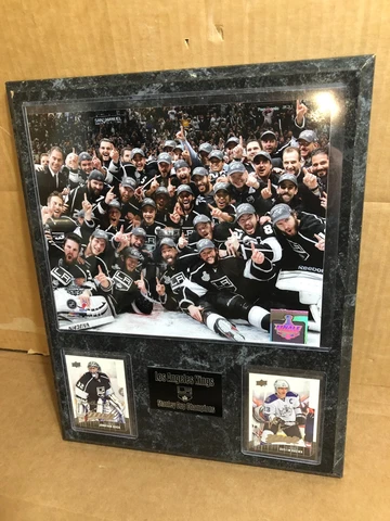 Los Angeles Kings Stanley Cup Champions 2013-2014 Team Placard ** Cover