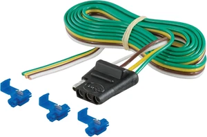 CURT 58044 Vehicle-Side 4-Pin Flat Trailer Wiring Harness with 60-Inch Wires - Picture 1 of 12
