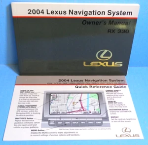 04 2004 Lexus RX 330 Navigation System owners manual - Picture 1 of 1