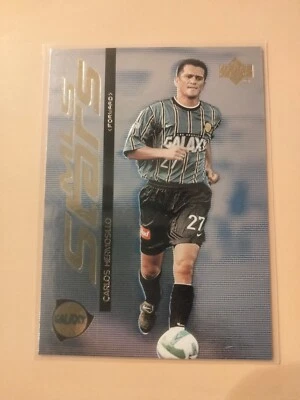 CARLOS HERMOSILLO MLS STARS #M2 cartão de futebol vintage⚽ 1999 Upper Deck frete grátis - Imagem 1 de 2