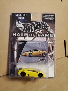 Hot Wheels 2003 Hall of Fame Greatest Rides Lamborghini Diablo 6.0 Giallo - Foto 1 di 7