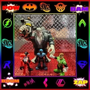 Imaginext DC Justice League Solomon Grundy Batman Green Lantern Harley Quinn - Bild 1 von 6