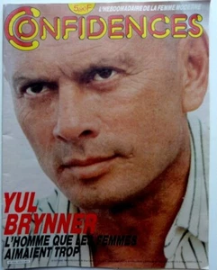 Mag 1985: YUL BRYNNER_JEANNE MAS_CHARLES AZNAVOUR_JERRY LEWIS_ORSON WELLES - Picture 1 of 7