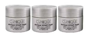 Clinique Smart Night Custom-Repair Moisturizer 3 x 15 ml (Total: 45 ml), NWOB - Picture 1 of 1