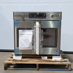 GE Cafe Series 30" Built-In French-Door Single Convection Wall Oven CT9070SHSS - Picture 1 of 10