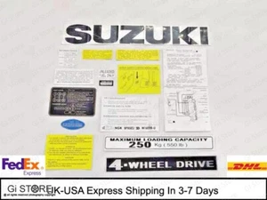 Suzuki SJ 413 / samurai decals - Picture 1 of 4