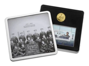 1910 - 2010 Canada Navy Commemorative $1 & Stamp Set - Bild 1 von 4
