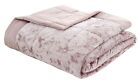 Catherine Lansfield Luxury Crushed Velvet Duvet Cover Bedroom Collection Pink