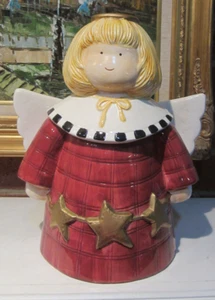 Figura DEBBIE MUMM Sakura Loza Tarro de Galletas Reunión de Ángel Navidad - Imagen 1 de 20