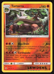 Torterra - 58/131 - Reverse Holo Rare - Forbidden Light - Pokemon Card - Picture 1 of 2