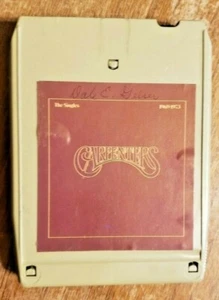 CARPENTERS THE SINGLES 1969-1973 8T-3601 8 TRACK TAPE -TESTED - Imagen 1 de 4