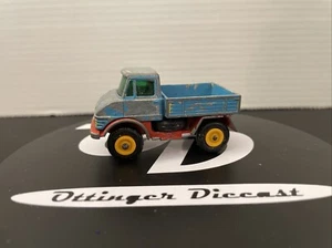 LESNEY MATCHBOX 1-75 #49 MERCEDES UNIMOG Truck Rough - Picture 1 of 17