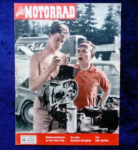 Das Motorrad 16/1957  Test: Adler Sprinter, D-Rad,  Noris Ring - Bild 1 von 3