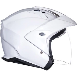 Bell Mag-9 Cruiser Street Motorcycle Helmet - Solid Pearl White - CHOOSE SIZE - Picture 1 of 7