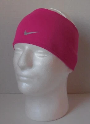 Faixa de cabeça Nike Dri Fit Swoosh 2.0 rosa ativo/prata - Imagem 1 de 4