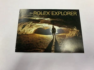 Rolex Explorer Manual Booklet in English, 597.96 USA 15 - 3.1998 - Picture 1 of 6
