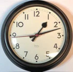 Michael Graves Wall Clock 8.5” ORB Finish Ogee Edge With a 6” Creme Colored Face - Picture 1 of 5