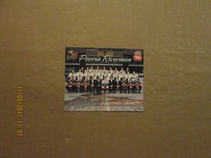 ECHL Peoria Rivermen Vintage 2001-2002 Kitchen Cooked Logo Hockey Team Photo