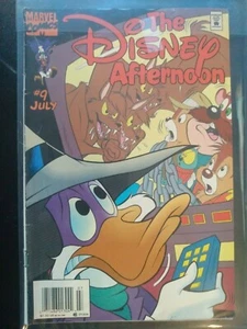Disney Afternoon #9 Marvel Comic July 1995 Darkwing Duck Chip N Dale - Picture 1 of 3