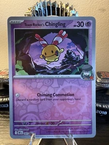 Team Rocket's Chingling 085/182 Sv10: Destined Rivals Reverse Holo - Picture 1 of 2