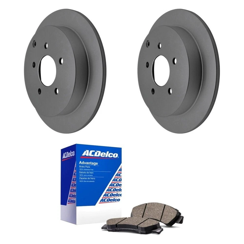 For Buick Rendezvous 02-07 ACDelco Silver Rear Brake Kit w Ceramic Pads Foto 1 de 4