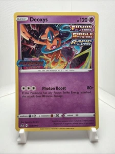 Deoxys - (Prerelease) SWSH170 SWSH: Sword & Shield Promo Cards Holo - Picture 1 of 2