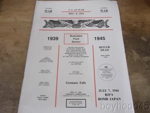 U.S.-At-War Dec. 8, 1941--HISTORY HEADLINES FROM THE LOS ANGELES EXAMINER - Picture 1 of 11