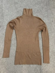 Camel Rib Roll Neck By Very - Picture 1 of 4