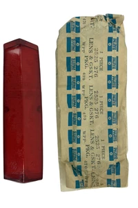 1964 Plymouth Valiant Left Driver Side Tail Light Lamp Red Lens 2525276 NOS - Picture 1 of 8