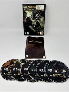 Warhammer: Mark of Chaos (PC, 2006) Bandai Namco Games  6 disc - Picture 1 of 14