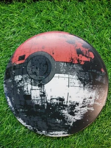 DEATH STAR POKEBALL Pokémon Star Wars - Discmania Maestro Midrange Disc Golf - Picture 1 of 4