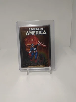 2024 Marvel Masterpieces Platinum Captain America Fantastic Covers #FC-8 - Image 1 of 2