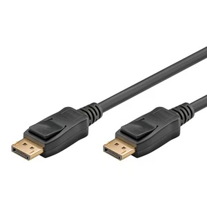 goobay 64857 DisplayPort Kabel 2.1 / 8K Auflösung bei 60Hz / Verbindungskabel ge - Photo 1/5