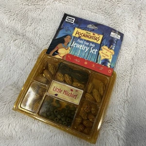 Kit de Joyería Vintage Disney Pocahontas + Collar Sellado Años 90 Lote Coleccionable - Imagen 1 de 13