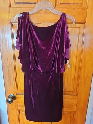 Jessica Simpson Women's Velour Lined Dress Size 6 NWT - Image 1 of 4