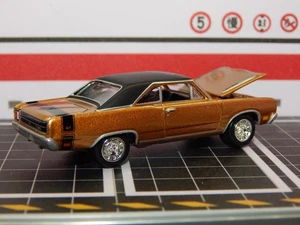 '70 1970 Dodge Dart GT Sport Copper Gold Black Roof 1/64 Diorama Replica MINT - Picture 1 of 5