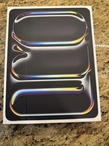 Apple 2024 iPad Pro 13" M4 Chip 512GB Wi-Fi + Cellular Schwarz MVXU3LL/A NEU - Bild 1 von 2