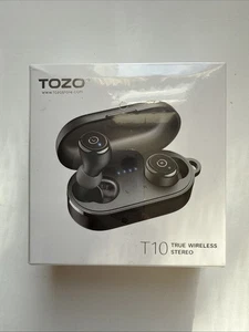 TOZO T10 Bluetooth IPX8 Waterproof Wireless Earbuds Earphones Touch Control NEW - Picture 1 of 2
