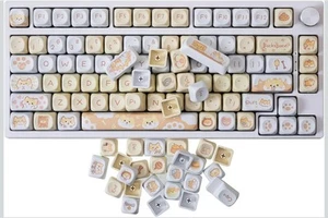 GK GAMAKAY 132 Tasten Keycap Set Hakimi Style für Gaming Tastatur PBT Cherry Profi - Bild 1 von 8