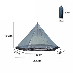 Hexagonal Net Tent Lightweight Tent Camping Trip PU4000 Waterproof Coating - Picture 1 of 6